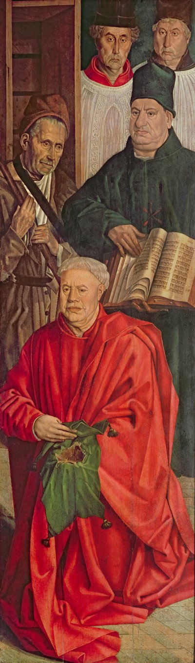 Ereklyék tábla, a Szent Vince poliptichonból, 1465 körül alkotó: Nuno Goncalves or Gonzalvez